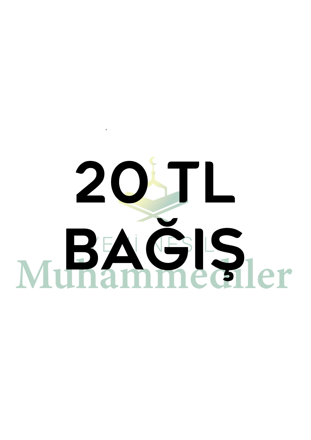 20 TL BAĞIŞ